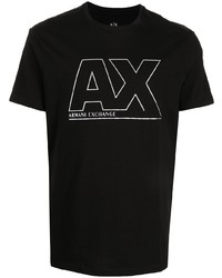 Armani Exchange Logo Print T Shirt