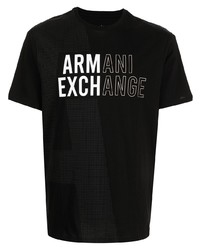 Armani Exchange Logo Print T Shirt