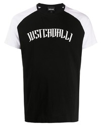 Just Cavalli Logo Print T Shirt