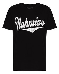 Nahmias Logo Print T Shirt
