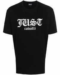 Just Cavalli Logo Print T Shirt