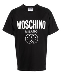 Moschino Logo Print T Shirt