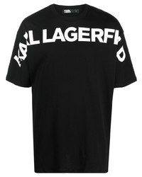 Karl Lagerfeld Logo Print T Shirt