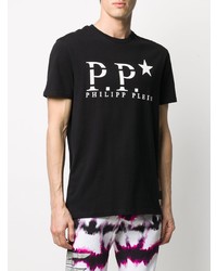 Philipp Plein Logo Printed T Shirt