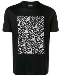 Emporio Armani Logo Printed T Shirt