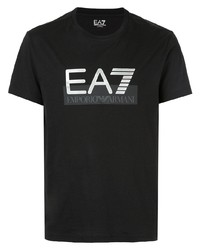 Ea7 Emporio Armani Logo Printed T Shirt