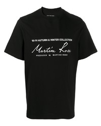 Martine Rose Logo Printed T Shirt