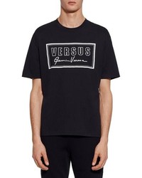 Versus Versace Logo Stamp T Shirt