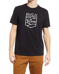 RVCA Los Alamos Logo Graphic Tee