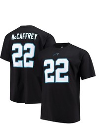 FANATICS Majestic Christian Mccaffrey Black Carolina Panthers Big Tall Name Number T Shirt At Nordstrom