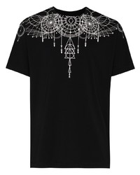 Marcelo Burlon County of Milan Mb Astral Wings Red Ss Tee Blk