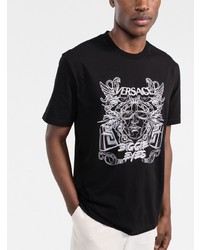 Versace Medusa Head Print T Shirt
