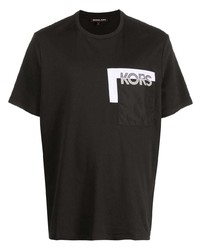 Michael Kors Michl Kors Logo Pocket Crewneck T Shirt