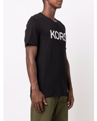 Michael Kors Michl Kors Logo Print Short Sleeved T Shirt