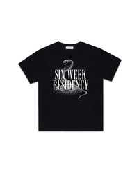 SIX WEEK RESIDENCY Midnight Viper Graphic Cotton Tee