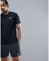 Nike Running Miler Dri Fit T Shirt In Black 833591 010