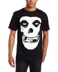Impact Misfits Skull And Logo Short Sleeve T Shirt