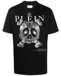 Philipp Plein Monsters Print Logo T Shirt