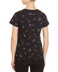 French Connection Moon Star Print Tee