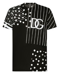 Dolce & Gabbana Multi Print Dg Logo T Shirt