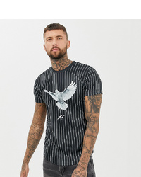 Mauvais Muscle T Shirt In Stripe