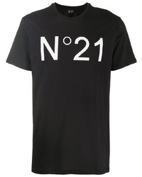 N°21 N21 Logo Print Short Sleeve T Shirt