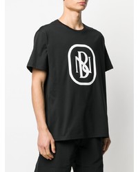 Neil Barrett Nb Logo Print T Shirt