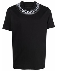 Givenchy Necklace Print Cotton T Shirt