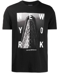 Emporio Armani New York Print T Shirt