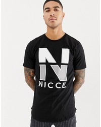 Nicce London Nicce T Shirt In Black With Chest Logo