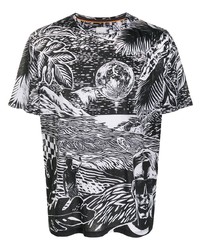 Paul Smith Night Sky Print T Shirt