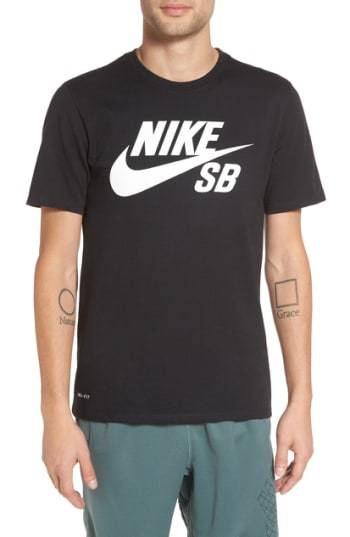 nike sb black t shirt