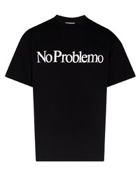 Aries No Problemo Slogan T Shirt