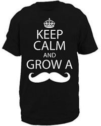 jcpenney Novelty T Shirts Grow A Mustache Tee