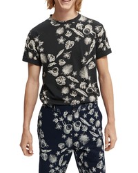 Scotch & Soda Organic Cotton Jersey T Shirt In Grey At Nordstrom