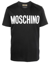 Moschino Organic Cotton Logo Print T Shirt