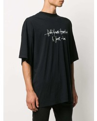 Haider Ackermann Oversize Cotton T Shirt