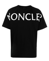 Moncler Oversize Logo Print T Shirt