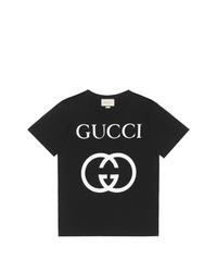 Men S Black And White T Shirts By Gucci Lookastic