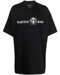 Martine Rose Oversized Logo Slogan Print T Shirt