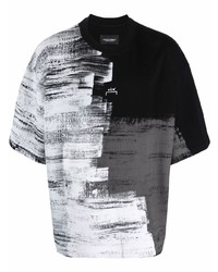A-Cold-Wall* Oversized Painted Print T Shirt