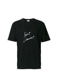 Saint Laurent Oversized Signature T Shirt