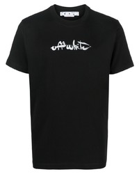 Off-White Painted Arrows Print T Shirt