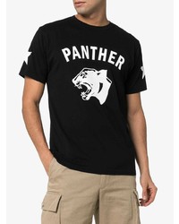 Sophnet. Panther Star Print Cotton T Shirt