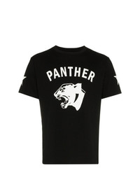 Sophnet. Panther Star Print Cotton T Shirt