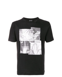 Emporio Armani Photo Print T Shirt