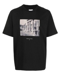 Trussardi Photograph Print Cotton T Shirt