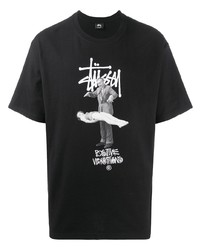 Stussy Photograph Print T Shirt