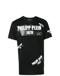 Philipp Plein Platinum Cut Multi Logo T Shirt