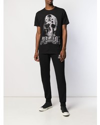 Philipp Plein Platinum Cut Skull T Shirt